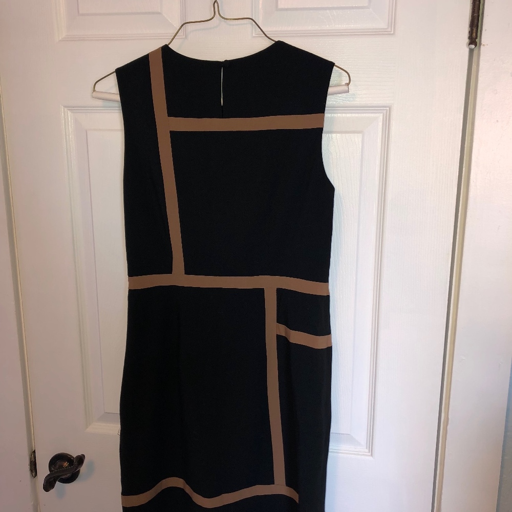 NWT Ann Taylor black sleeveless sheath dress‎ - Picture 3 of 5